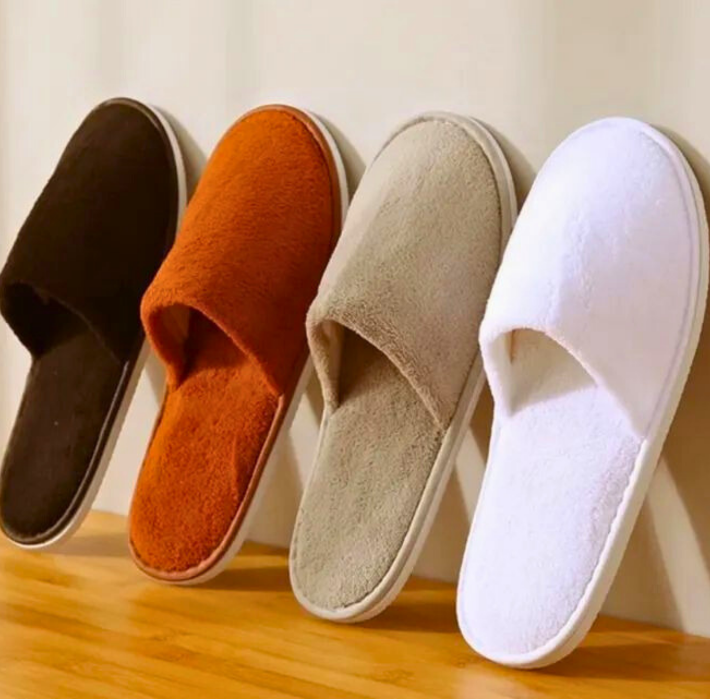 Soft Cotton Slippers for Men & Women – Random Color Surprise!