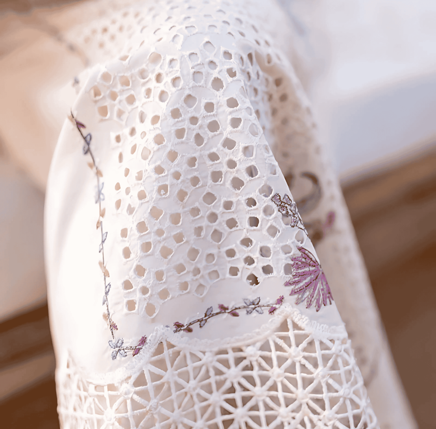 Cozy Elegant Cream Chicken Kari 3-Piece Lawn Suit