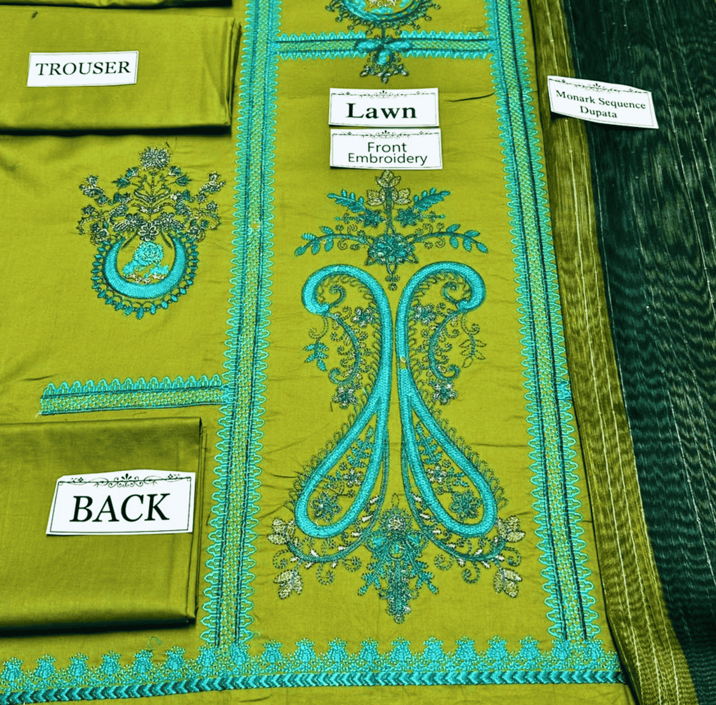MARIA.B 3-Piece Summer Casual Collection – Premium Unstitched Lawn