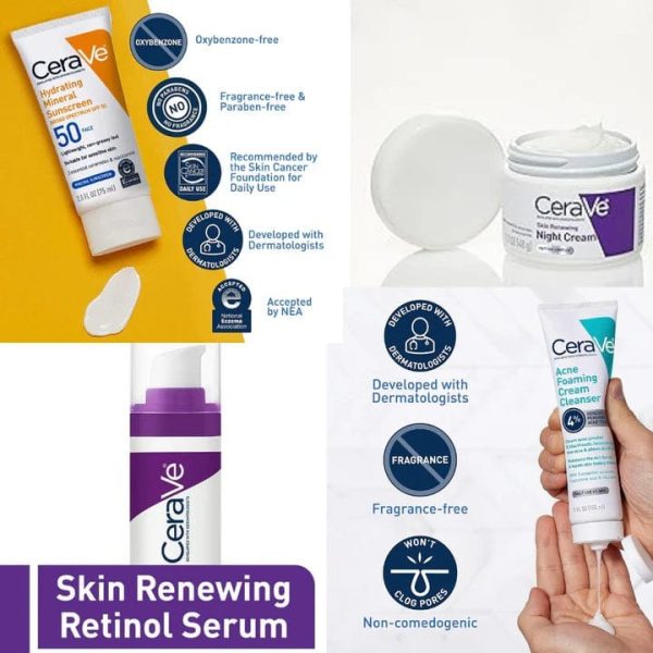 Complete Skin Care Kit – Cleanse, Treat, Hydrate & Protect Your Skin Daily