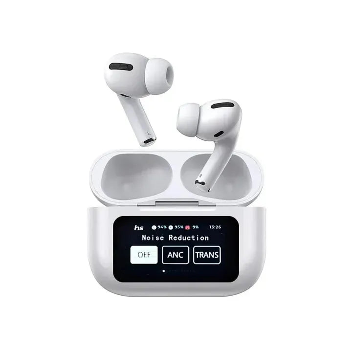 A9 Pro 2 Earbuds with LCD Tablet Airpods pro 2 with LCD touchscreen display bluetooth 5.3 for ios and android