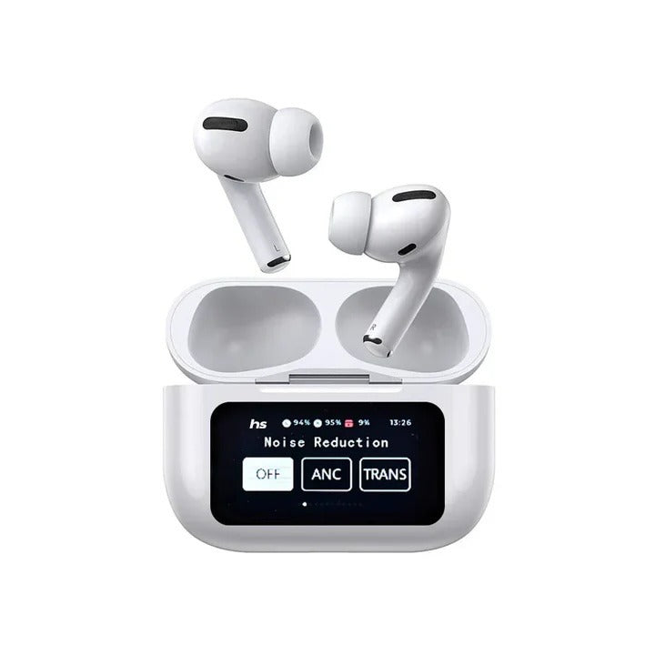 A9 Pro 2 Earbuds with LCD Tablet Airpods pro 2 with LCD touchscreen display bluetooth 5.3 for ios and android