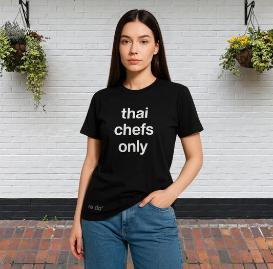 Thai Chefs Only – Unisex Black Graphic Tee