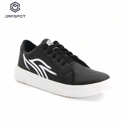 Jaf Spot Casual Sneakers-JF035, Black