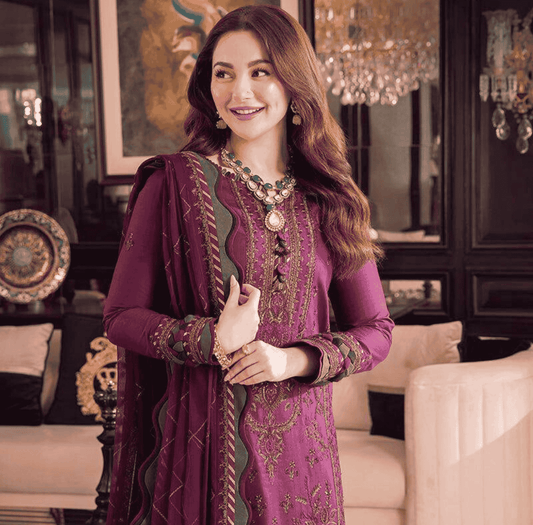 Cozy 3-Piece Summer Casual Collection – Elegant Unstitched Lawn Suit