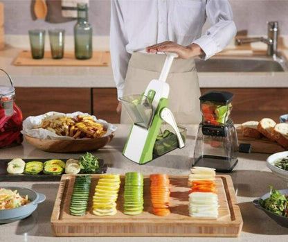 Brava Spring Slicer – Adjustable Vegetable & Fruit Cutter