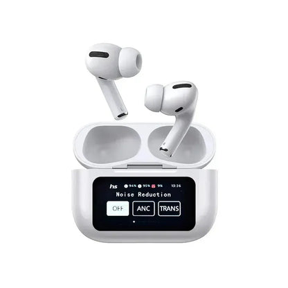 A9 Pro 2 Earbuds with LCD Tablet Airpods pro 2 with LCD touchscreen display bluetooth 5.3 for ios and android